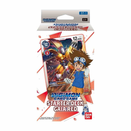Digimon Card Game Series 01 Starter Display 01 Gaia Red