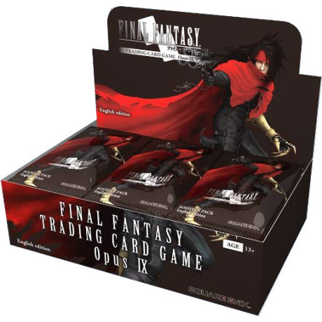 Final Fantasy Trading Card Game Opus IX Display Box