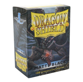 Sleeves Dragon Shield Box 100 Black Matte