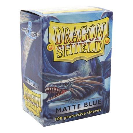 Sleeves Dragon Shield Box 100 Blue Matte