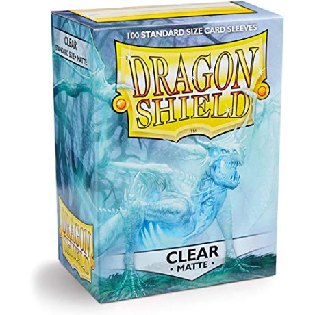Sleeves Dragon Shield Box 100 Clear Matte