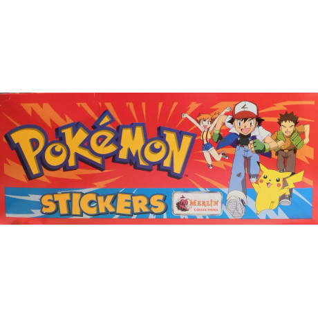 Merlin Topps Pokemon Stickers 1999