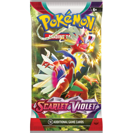 Pokemon Tcg Scarlet Violet Booster Wrap Koraidon En 559x1024
