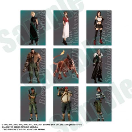 Final Fantasy Vii Anniversary Art Museum Digital Card Plus 20 Pack Display 102927 F3400